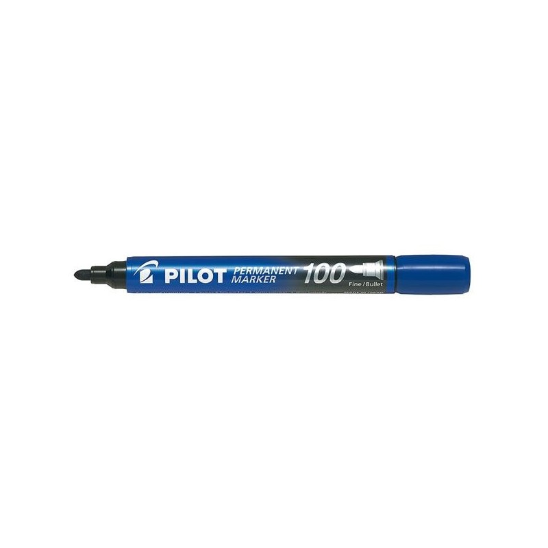 Marcador permanente SCA 100 Pilot - Punta cónica - Trazo 1 mm - Color azul Marcador permanente SCA 100 Pilot - Punta cónica - Trazo 1 mm - Color azul