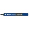 Marcador permanente SCA 100 Pilot - Punta cónica - Trazo 1 mm - Color azul