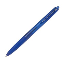 Bolígrafo retráctil Pilot Super Grip G - Trazo 0,4 mm - Color azul