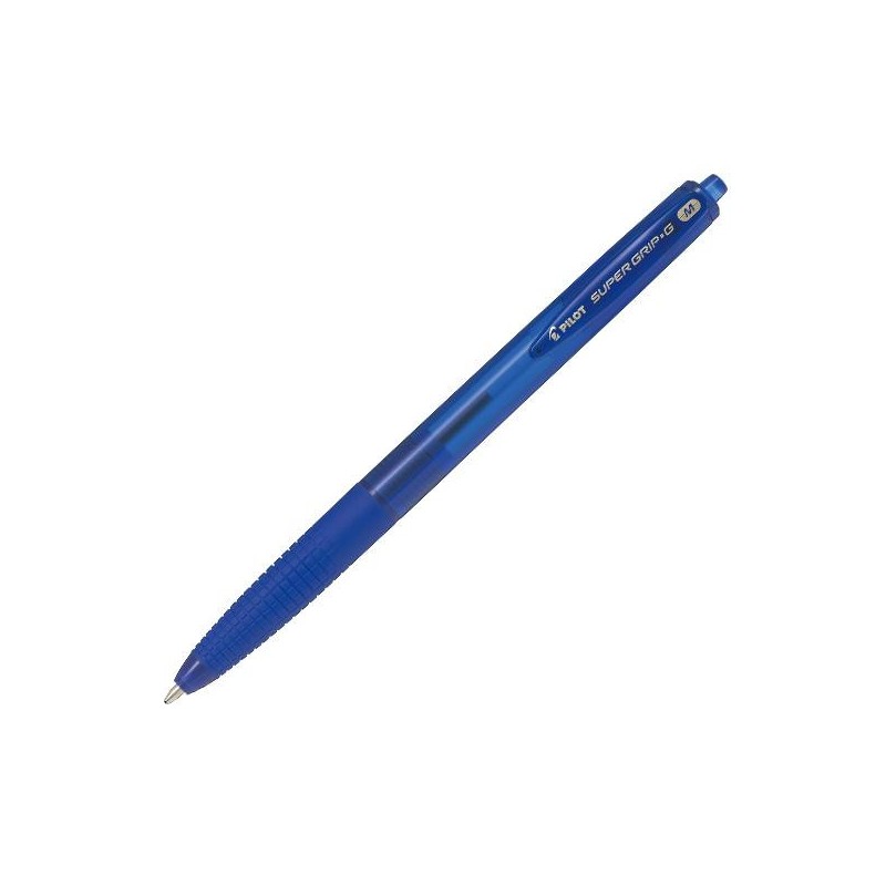Bolígrafo retráctil Pilot Super Grip G - Trazo 0,4 mm - Color azul Bolígrafo retráctil Pilot Super Grip G - Trazo 0,4 mm - Color azul