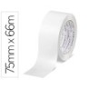 CINTA ADHESIVA Q-CONNECT POLIPROPILENO BLANCA 66 MT X 75 MM PARA EMBALAJE