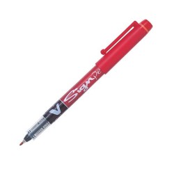 Rotulador Pilot V Sign Pen - Punta de fibra - Trazo 0,6 mm - Color rojo