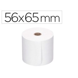 ROLLO SUMADORA Q-CONNECT ELECTRO 56 MM ANCHO X 65 MM DIAMETRO SIN BISFENOL A (PACK INDIVISIBLE 10 UDS)