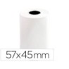 ROLLO SUMADORA Q-CONNECT TERMICO 57X45X11 MM 58 GR SIN BISFENOL A (PACK INDIVISIBLE 10 UDS)