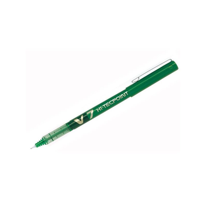 Roller Pilot V7 - Trazo 0,5 mm - Color verde