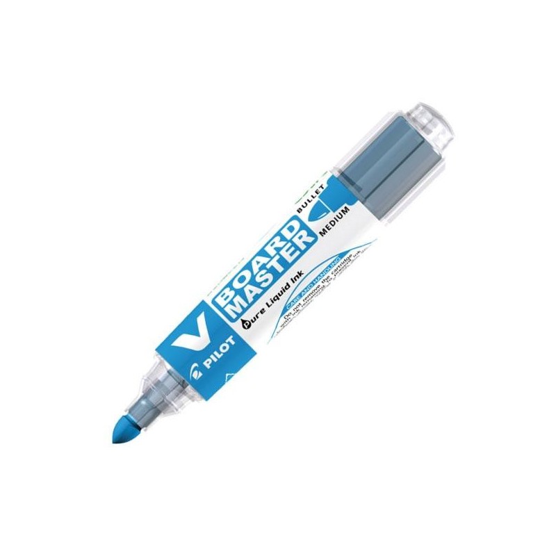 Marcador pizarra Pilot V Board Master - Punta cónica - Trazo 2,3 mm - Color azul Marcador pizarra Pilot V Board Master - Punta cónica - Trazo 2,3 mm - Color azul