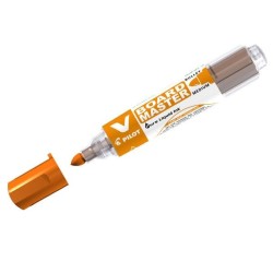 Marcador pizarra Pilot V Board Master - Punta cónica - Trazo 2,3 mm - Color Naranja