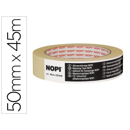 CINTA ADHESIVA TESA PARA PINTAR NOPI 45 MT X 50 MM