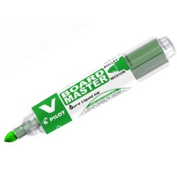 Marcador pizarra Pilot V Board Master - Punta cónica - Trazo 2,3 mm - Color verde