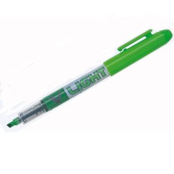 Marcador fluorescente Pilot V Liquid Light - Punta biselada - Trazo 3,3 mm - Color verde