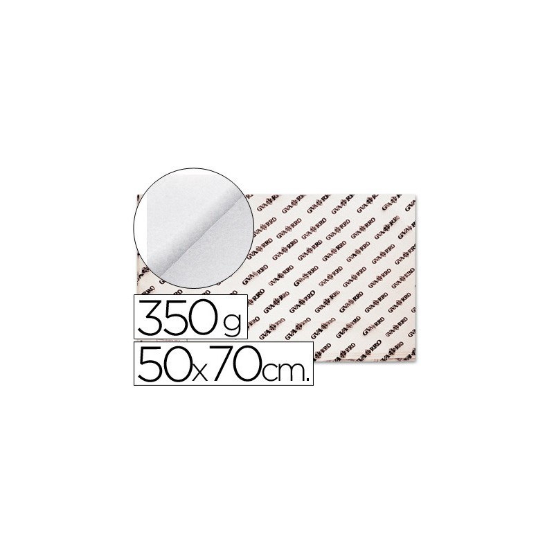 PAPEL ACUARELA 50X70 DE 350 GR GRANO GRUESO (PACK INDIVISIBLE 25 UDS)