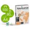 PAPEL FOTOCOPIADORA NAVIGATOR DIN A4 80 GRAMOS -4 TALADROS PAPEL MULTIUSO INK-JET Y LASERPAQUETE DE 500 HOJAS