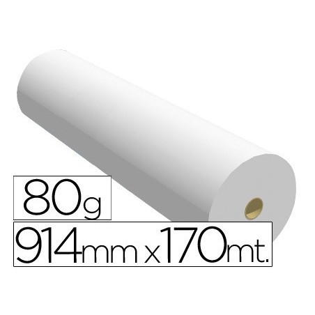 PAPEL REPROGRAFIA PPC PARA PLANOS 914X170MT 80GR