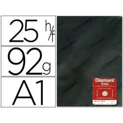 PAPEL VEGETAL DIAMANT DIN A1 92 GR HOJA (PACK INDIVISIBLE 125 UDS)