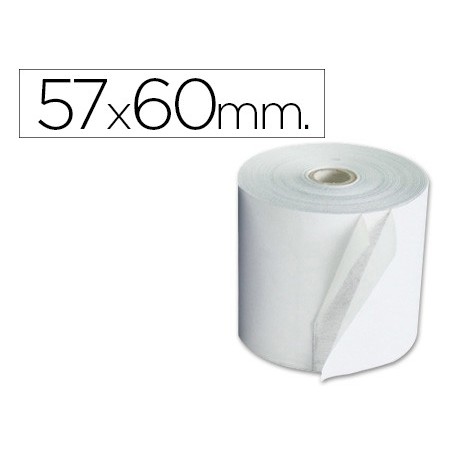 ROLLO SUMADORA EXACOMPTA ELECTRO 57 MM X 60 MM 60 G/M2 (PACK INDIVISIBLE 10 UDS)