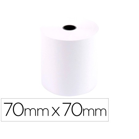 ROLLO SUMADORA EXACOMPTA ELECTRO OFFSET 70 MM X 70 MM 60 G/M2 (PACK INDIVISIBLE 10 UDS)