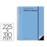 CUADERNO DE TODAS LAS CLASES PROFESORADO ADDITTIO 136 PAGINAS SEMANA VISTA COLOR AZUL 225X310 MM CATALAN