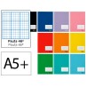 LIBRETA LIDERPAPEL SMART A5 PLUS 32 HOJAS 75GR RAYADO Nº46 COLORES SURTIDOS