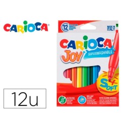ROTULADOR CARIOCA JOY CAJA DE 12 COLORES