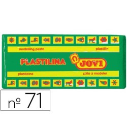 PLASTILINA JOVI 71 VERDE CLARO -UNIDAD -TAMAÑO MEDIANO