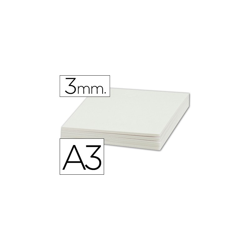 CARTON PLUMA LIDERPAPEL DOBLE CARA DIN A3 ESPESOR 3 MM