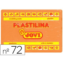 PLASTILINA JOVI 72 NARANJA -UNIDAD -TAMAÑO GRANDE