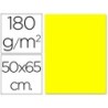 CARTULINA LIDERPAPEL 50X65 CM 180G/M2 AMARILLO LIMON (PACK INDIVISIBLE 5 UDS)