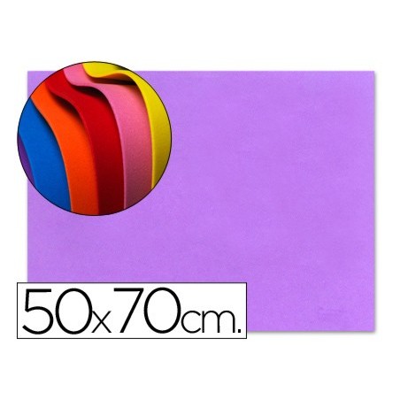 GOMA EVA LIDERPAPEL 50X70CM 60G/M2 ESPESOR 1.5MM LILA