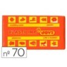 PLASTILINA JOVI 70 NARANJA -UNIDAD -TAMAÑO PEQUEÑO