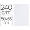 CARTULINA LIDERPAPEL 50X65 CM 240G/M2 BLANCO (PACK INDIVISIBLE 5 UDS)