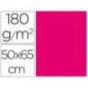 CARTULINA LIDERPAPEL 50X65 CM 180G/M2 FUCSIA PAQUETE DE 25