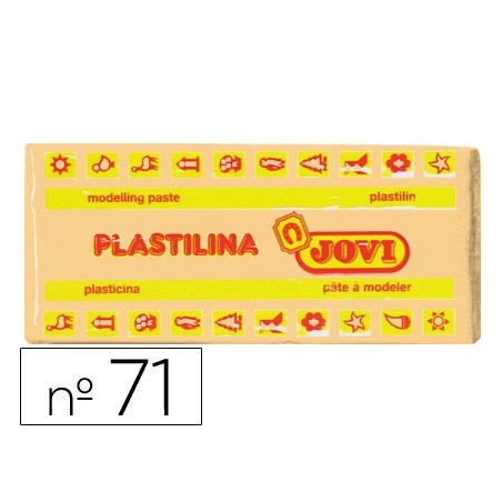 PLASTILINA JOVI 71 CARNE -UNIDAD -TAMAÑO MEDIANO