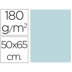 CARTULINA LIDERPAPEL 50X65 CM 180G/M2 AZUL (PACK INDIVISIBLE 5 UDS)