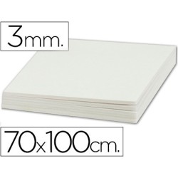 CARTON PLUMA LIDERPAPEL DOBLE CARA 70X100 ESPESOR 3 MM