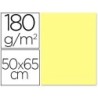CARTULINA LIDERPAPEL 50X65 CM 180 GR AMARILLO MEDIO UNIDAD (PACK INDIVISIBLE 5 UDS)