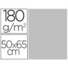 CARTULINA LIDERPAPEL 50X65 CM 180 GR GRIS PAQUETE DE 25