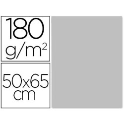 CARTULINA LIDERPAPEL 50X65 CM 180 GR GRIS UNIDAD (PACK INDIVISIBLE 5 UDS)