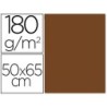 CARTULINA LIDERPAPEL 50X65 CM 180 GR MARRON UNIDAD (PACK INDIVISIBLE 5 UDS)