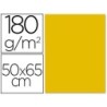 CARTULINA LIDERPAPEL 50X65 CM 180 GR ORO PAQUETE DE 25