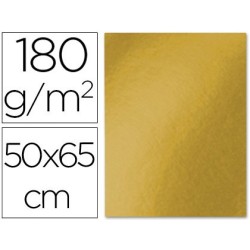 CARTULINA LIDERPAPEL 50X65 CM 180 GR ORO VIEJO UNIDAD (PACK INDIVISIBLE 5 UDS)