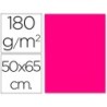 CARTULINA LIDERPAPEL 50X65 CM 180G/M2 FUCSIA (PACK INDIVISIBLE 5 UDS)