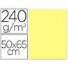 CARTULINA LIDERPAPEL 50X65 CM 240 G/M2 AMARILLO MEDIO (PACK INDIVISIBLE 5 UDS)