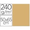 CARTULINA LIDERPAPEL 50X65 CM 240 G/M2 AVELLANA (PACK INDIVISIBLE 5 UDS)