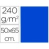 CARTULINA LIDERPAPEL 50X65 CM 240 G/M2 AZUL ZAFIRO (PACK INDIVISIBLE 5 UDS)