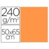 CARTULINA LIDERPAPEL 50X65 CM 240 G/M2 NECTARINA (PACK INDIVISIBLE 5 UDS)