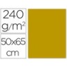 CARTULINA LIDERPAPEL 50X65 CM 240 G/M2 ORO VIEJO (PACK INDIVISIBLE 5 UDS)
