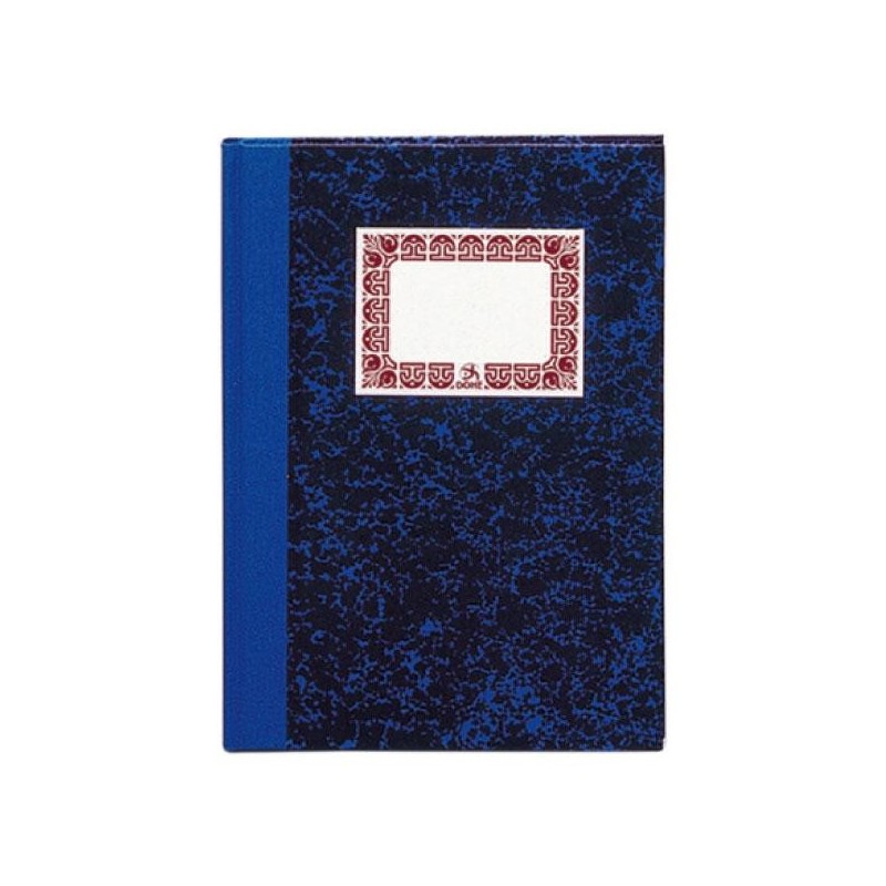 Cuaderno cartoné Dohe - Folio natural - Horizontal - 70 g - 100 hojas - Color azul