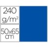 CARTULINA LIDERPAPEL 50X65 CM 240G/M2 AZUL PAQUETE DE 25 UNIDADES