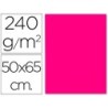 CARTULINA LIDERPAPEL 50X65 CM 240G/M2 FUCSIA (PACK INDIVISIBLE 5 UDS)