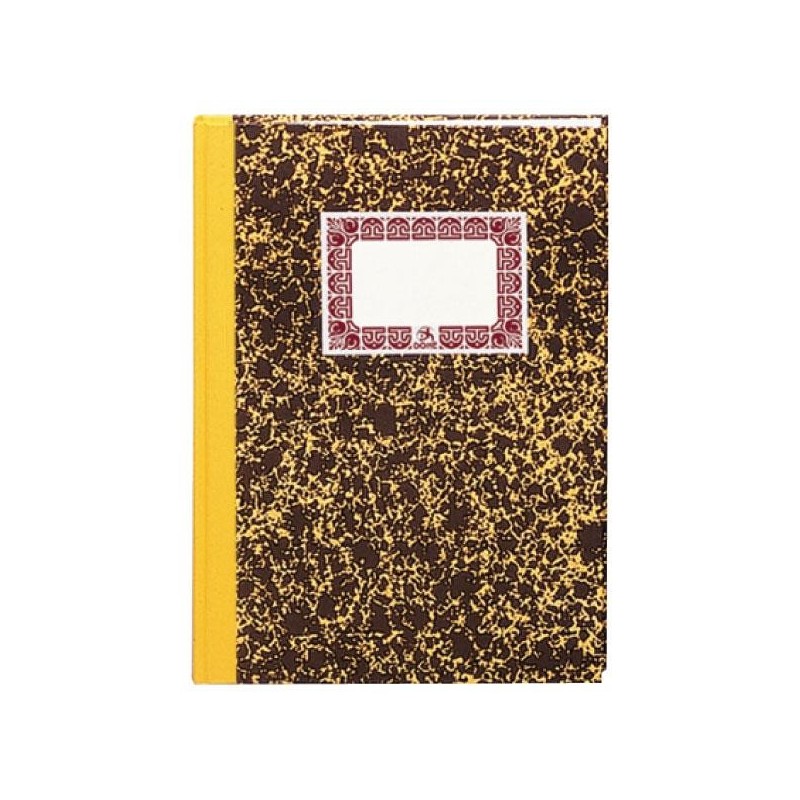 Cuaderno cuentas corrientes cartoné Dohe - Folio natural - 70 g - 100 hojas - Color amarillo